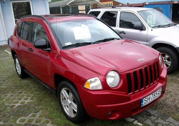Jeep Compass cena 15700 przebieg: 147000, rok produkcji 2007 z Katowice małe 29